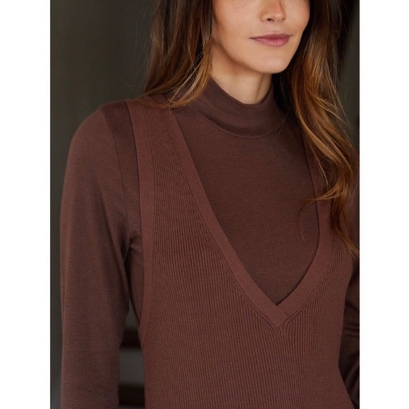 Daily Practice by Anthropologie Brown Maxi Dress - Picture 2 of 8